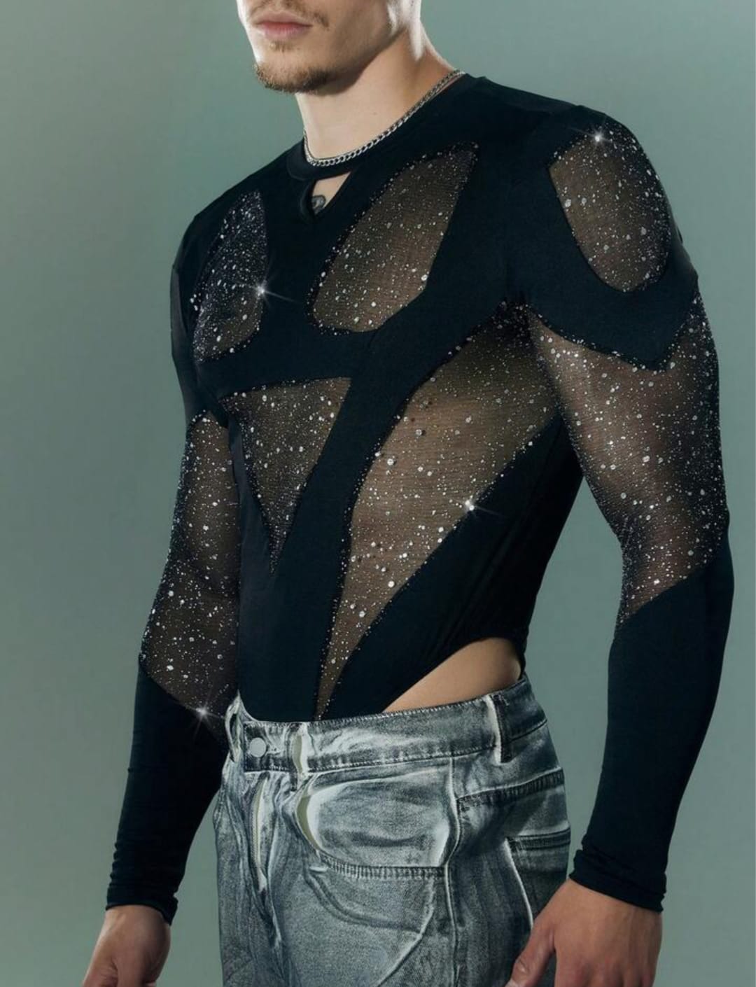 Midnight Galaxy Bodysuit